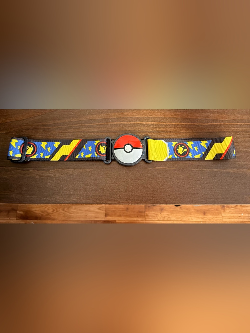 Pokemon Yellow, Blue and Red Poké Ball Kids Belt